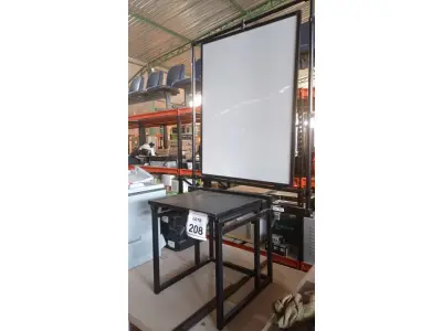 LOTE 208 - 01 KIT DE CENÁRIO PARA LEITURA BIOMÉTRICA. (NO ESTADO) ATENÇÃO! FAZER A VISITAÇÃO ANTES DE ARREMATAR, NÃO SABEMOS SE FUNCIONA, LEILÃO NÃO TEM GARANTIA E NEM DEVOLUÇÃO, SUJEITO A POSSÍVEIS AVARIAS VISÍVEIS/OCULTAS E/OU AUSÊNCIA DE COMPONENTES.