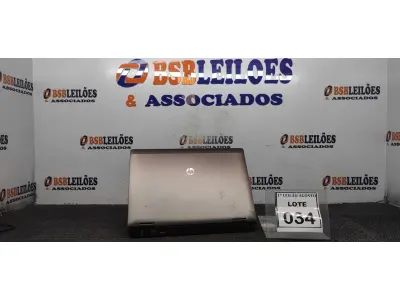 LOTE 034 - 01 NOTEBOOK MARCA HP. (NO ESTADO) ATENÇÃO! FAZER A VISITAÇÃO ANTES DE ARREMATAR, NÃO SABEMOS SE FUNCIONA. LEILÃO NÃO TEM GARANTIA E NEM DEVOLUÇÃO, SUJEITO A POSSÍVEIS AVARIAS VISÍVEIS/OCULTAS E/OU AUSÊNCIA DE COMPONENTES.