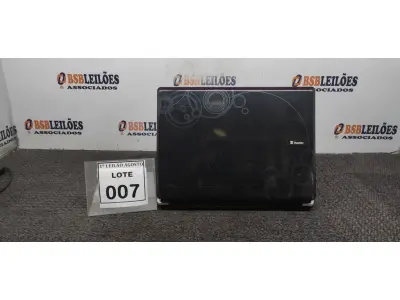 LOTE 007 - 01 NOTEBOOK MARCA IATUTEC. (NO ESTADO) ATENÇÃO! FAZER A VISITAÇÃO ANTES DE ARREMATAR, NÃO SABEMOS SE FUNCIONA. LEILÃO NÃO TEM GARANTIA E NEM DEVOLUÇÃO, SUJEITO A POSSÍVEIS AVARIAS VISÍVEIS/OCULTAS E/OU AUSÊNCIA DE COMPONENTES.