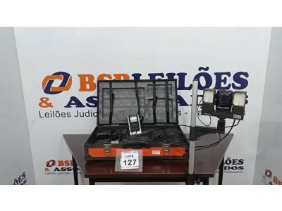 LOTE 127 - 01 KIT COLLECT BIO AEX-14224 MARCA AKIYAMA COM CASE. (NO ESTADO) ATENÇÃO! FAZER A VISITAÇÃO ANTES DE ARREMATAR, NÃO SABEMOS SE FUNCIONA, LEILÃO NÃO TEM GARANTIA E NEM DEVOLUÇÃO, SUJEITO A POSSÍVEIS AVARIAS VISÍVEIS/OCULTAS E/OU AUSÊNCIA DE COMPONENTES.