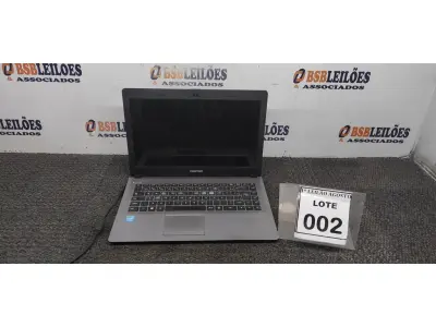 LOTE 002 - 01 NOTEBOOK MARCA POSITIVO. (NO ESTADO) ATENÇÃO! FAZER A VISITAÇÃO ANTES DE ARREMATAR, NÃO SABEMOS SE FUNCIONA. LEILÃO NÃO TEM GARANTIA E NEM DEVOLUÇÃO, SUJEITO A POSSÍVEIS AVARIAS VISÍVEIS/OCULTAS E/OU AUSÊNCIA DE COMPONENTES.