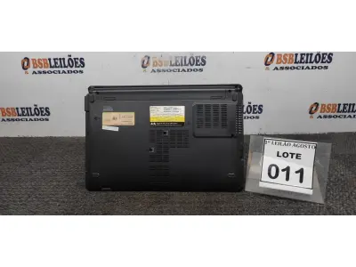 LOTE 011 - 01 NOTEBOOK MARCA CCE. (NO ESTADO) ATENÇÃO! FAZER A VISITAÇÃO ANTES DE ARREMATAR, NÃO SABEMOS SE FUNCIONA. LEILÃO NÃO TEM GARANTIA E NEM DEVOLUÇÃO, SUJEITO A POSSÍVEIS AVARIAS VISÍVEIS/OCULTAS E/OU AUSÊNCIA DE COMPONENTES.