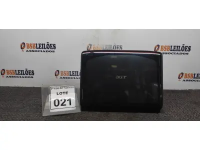 LOTE 021 - 01 NOTEBOOK MARCA ACER. (NO ESTADO) ATENÇÃO! FAZER A VISITAÇÃO ANTES DE ARREMATAR, NÃO SABEMOS SE FUNCIONA. LEILÃO NÃO TEM GARANTIA E NEM DEVOLUÇÃO, SUJEITO A POSSÍVEIS AVARIAS VISÍVEIS/OCULTAS E/OU AUSÊNCIA DE COMPONENTES.