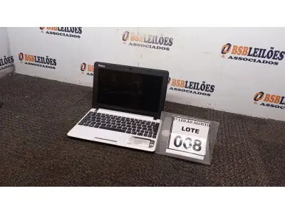 LOTE 068 - 01 NETBOOK MARCA PHILCO. (NO ESTADO) ATENÇÃO! FAZER A VISITAÇÃO ANTES DE ARREMATAR, NÃO SABEMOS SE FUNCIONA. LEILÃO NÃO TEM GARANTIA E NEM DEVOLUÇÃO, SUJEITO A POSSÍVEIS AVARIAS VISÍVEIS/OCULTAS E/OU AUSÊNCIA DE COMPONENTES.