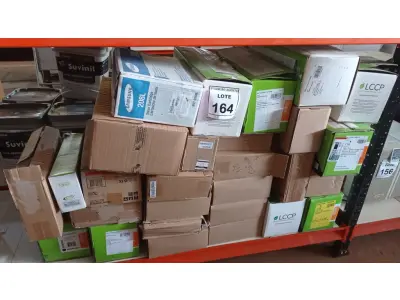 LOTE 164 - 01 LOTE COM GRANDE QUANTIDADE DE TONNER PARA IMPRESSORAS. (NO ESTADO) ATENÇÃO! FAZER A VISITAÇÃO ANTES DE ARREMATAR, NÃO SABEMOS SE FUNCIONA. LEILÃO NÃO TEM GARANTIA E NEM DEVOLUÇÃO, SUJEITO A POSSÍVEIS AVARIAS VISÍVEIS/OCULTAS E/OU AUSÊNCIA DE COMPONENTES.