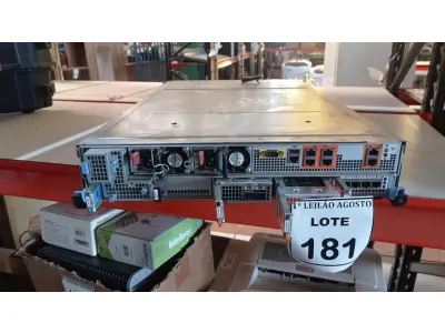 LOTE 181 - 01 SERVIDOR. (NO ESTADO) ATENÇÃO! FAZER A VISITAÇÃO ANTES DE ARREMATAR, NÃO SABEMOS SE FUNCIONA. LEILÃO NÃO TEM GARANTIA E NEM DEVOLUÇÃO, SUJEITO A POSSÍVEIS AVARIAS VISÍVEIS/OCULTAS E/OU AUSÊNCIA DE COMPONENTES.