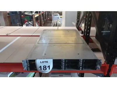 LOTE 181 - 01 SERVIDOR. (NO ESTADO) ATENÇÃO! FAZER A VISITAÇÃO ANTES DE ARREMATAR, NÃO SABEMOS SE FUNCIONA. LEILÃO NÃO TEM GARANTIA E NEM DEVOLUÇÃO, SUJEITO A POSSÍVEIS AVARIAS VISÍVEIS/OCULTAS E/OU AUSÊNCIA DE COMPONENTES.