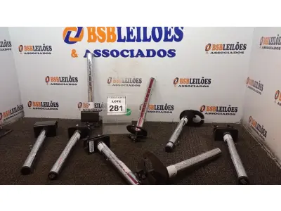 LOTE 281 - 08 SUPORTES DE MONITORES. (NO ESTADO) ATENÇÃO! FAZER A VISITAÇÃO ANTES DE ARREMATAR, NÃO SABEMOS SE FUNCIONA, LEILÃO NÃO TEM GARANTIA E NEM DEVOLUÇÃO, SUJEITO A POSSÍVEIS AVARIAS VISÍVEIS/OCULTAS E/OU AUSÊNCIA DE COMPONENTES.