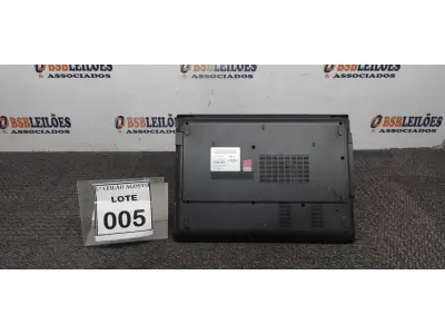 LOTE 005 - 01 NOTEBOOK MARCA POITIVO. (NO ESTADO) ATENÇÃO! FAZER A VISITAÇÃO ANTES DE ARREMATAR, NÃO SABEMOS SE FUNCIONA. LEILÃO NÃO TEM GARANTIA E NEM DEVOLUÇÃO, SUJEITO A POSSÍVEIS AVARIAS VISÍVEIS/OCULTAS E/OU AUSÊNCIA DE COMPONENTES.