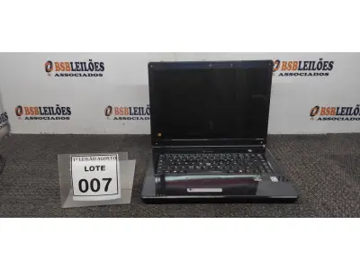 LOTE 007 - 01 NOTEBOOK MARCA IATUTEC. (NO ESTADO) ATENÇÃO! FAZER A VISITAÇÃO ANTES DE ARREMATAR, NÃO SABEMOS SE FUNCIONA. LEILÃO NÃO TEM GARANTIA E NEM DEVOLUÇÃO, SUJEITO A POSSÍVEIS AVARIAS VISÍVEIS/OCULTAS E/OU AUSÊNCIA DE COMPONENTES.