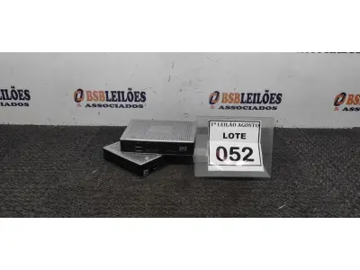 LOTE 052 - 02 MINIS PC MARCA HP. (NO ESTADO) ATENÇÃO! FAZER A VISITAÇÃO ANTES DE ARREMATAR, NÃO SABEMOS SE FUNCIONA. LEILÃO NÃO TEM GARANTIA E NEM DEVOLUÇÃO, SUJEITO A POSSÍVEIS AVARIAS VISÍVEIS/OCULTAS E/OU AUSÊNCIA DE COMPONENTES.