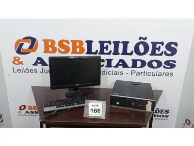 LOTE 166 - 01 COMPUTADOR. (NO ESTADO) ATENÇÃO! FAZER A VISITAÇÃO ANTES DE ARREMATAR, NÃO SABEMOS SE FUNCIONA. LEILÃO NÃO TEM GARANTIA E NEM DEVOLUÇÃO, SUJEITO A POSSÍVEIS AVARIAS VISÍVEIS/OCULTAS E/OU AUSÊNCIA DE COMPONENTES.