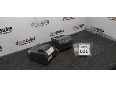 LOTE 035 - 02 IMPRESSORAS DE CUPONS. (NO ESTADO) ATENÇÃO! FAZER A VISITAÇÃO ANTES DE ARREMATAR, NÃO SABEMOS SE FUNCIONA. LEILÃO NÃO TEM GARANTIA E NEM DEVOLUÇÃO, SUJEITO A POSSÍVEIS AVARIAS VISÍVEIS/OCULTAS E/OU AUSÊNCIA DE COMPONENTES.