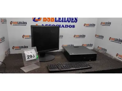 LOTE 293 - 01 COMPUTADOR. (NO ESTADO) ATENÇÃO! FAZER A VISITAÇÃO ANTES DE ARREMATAR, NÃO SABEMOS SE FUNCIONA, LEILÃO NÃO TEM GARANTIA E NEM DEVOLUÇÃO, SUJEITO A POSSÍVEIS AVARIAS VISÍVEIS/OCULTAS E/OU AUSÊNCIA DE COMPONENTES.