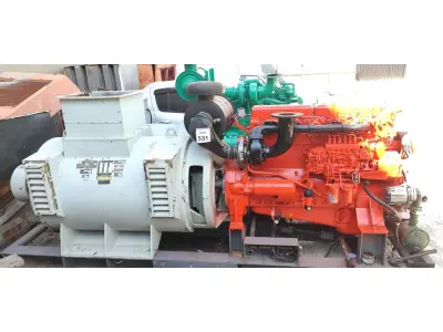 LOTE 531 - GRUPO GERADOR SCANIA 420 KVA. MODELO: DS11 ANO: 1984 MOTOR FUNCIONANDO/GERADOR NEGRINI OBS: SEM RADIADOR (NO ESTADO) ATENÇÃO! FAZER A VISITAÇÃO ANTES DE ARREMATAR, NÃO SABEMOS SE FUNCIONA, LEILÃO NÃO TEM GARANTIA E NEM DEVOLUÇÃO, SUJEITO A POSSÍVEIS AVARIAS VISÍVEIS/OCULTAS E/OU AUSÊNCIA DE COMPONENTES