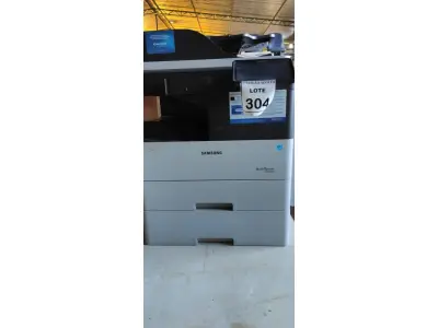 LOTE 304 - 01 IMPRESSORA MULTIFUNCIONAL MODELO M5360RX MARCA SAMSUNG. (NO ESTADO) ATENÇÃO! FAZER A VISITAÇÃO ANTES DE ARREMATAR, NÃO SABEMOS SE FUNCIONA, LEILÃO NÃO TEM GARANTIA E NEM DEVOLUÇÃO, SUJEITO A POSSÍVEIS AVARIAS VISÍVEIS/OCULTAS E/OU AUSÊNCIA DE COMPONENTES.