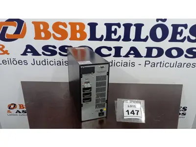 LOTE 147 - 01 NOBREAK MARCA SMS. (NO ESTADO) ATENÇÃO! FAZER A VISITAÇÃO ANTES DE ARREMATAR, NÃO SABEMOS SE FUNCIONA. LEILÃO NÃO TEM GARANTIA E NEM DEVOLUÇÃO, SUJEITO A POSSÍVEIS AVARIAS VISÍVEIS/OCULTAS E/OU AUSÊNCIA DE COMPONENTES.