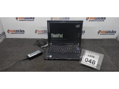 LOTE 048 - 01 NOTEBOOK COM FONTE MARCA LENOVO. (NO ESTADO) ATENÇÃO! FAZER A VISITAÇÃO ANTES DE ARREMATAR, NÃO SABEMOS SE FUNCIONA. LEILÃO NÃO TEM GARANTIA E NEM DEVOLUÇÃO, SUJEITO A POSSÍVEIS AVARIAS VISÍVEIS/OCULTAS E/OU AUSÊNCIA DE COMPONENTES.