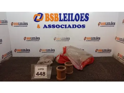 LOTE 448 - 01 LOTE COM VÁRIAS PEÇAS DE LUVA DE CORRER DE MEDIDAS DIVERSAS. (NO ESTADO) ATENÇÃO! FAZER A VISITAÇÃO ANTES DE ARREMATAR, NÃO SABEMOS SE FUNCIONA, LEILÃO NÃO TEM GARANTIA E NEM DEVOLUÇÃO, SUJEITO A POSSÍVEIS AVARIAS VISÍVEIS/OCULTAS E/OU AUSÊNCIA DE COMPONENTES.