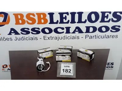 LOTE 182 - 04 CÂMERAS DE MONITORAMENTO AHD 1080P MARCA JORTAN. (NO ESTADO) ATENÇÃO! FAZER A VISITAÇÃO ANTES DE ARREMATAR, NÃO SABEMOS SE FUNCIONA, LEILÃO NÃO TEM GARANTIA E NEM DEVOLUÇÃO, SUJEITO A POSSÍVEIS AVARIAS VISÍVEIS/OCULTAS E/OU AUSÊNCIA DE COMPONENTES.