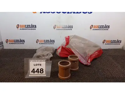 LOTE 448 - 01 LOTE COM VÁRIAS PEÇAS DE LUVA DE CORRER DE MEDIDAS DIVERSAS. (NO ESTADO) ATENÇÃO! FAZER A VISITAÇÃO ANTES DE ARREMATAR, NÃO SABEMOS SE FUNCIONA, LEILÃO NÃO TEM GARANTIA E NEM DEVOLUÇÃO, SUJEITO A POSSÍVEIS AVARIAS VISÍVEIS/OCULTAS E/OU AUSÊNCIA DE COMPONENTES.