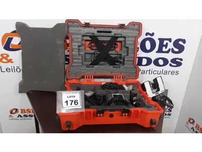 LOTE 176 - 01 KIT COLLECT BIO AEX-14224 MARCA AKIYAMA COM CASE. (NO ESTADO) ATENÇÃO! FAZER A VISITAÇÃO ANTES DE ARREMATAR, NÃO SABEMOS SE FUNCIONA, LEILÃO NÃO TEM GARANTIA E NEM DEVOLUÇÃO, SUJEITO A POSSÍVEIS AVARIAS VISÍVEIS/OCULTAS E/OU AUSÊNCIA DE COMPONENTES.