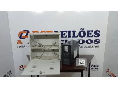LOTE 144 - 01 QUADRO DE DISTRIBUIÇÃO E 01 NOBREAK MARCA SMS. (NO ESTADO) ATENÇÃO! FAZER A VISITAÇÃO ANTES DE ARREMATAR, NÃO SABEMOS SE FUNCIONA. LEILÃO NÃO TEM GARANTIA E NEM DEVOLUÇÃO, SUJEITO A POSSÍVEIS AVARIAS VISÍVEIS/OCULTAS E/OU AUSÊNCIA DE COMPONENTES.