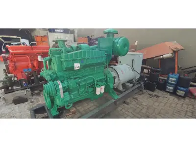 LOTE 532 - GRUPO GERADOR CUMMINS 450 KVA. MODELO: NTA 855-G3 ANO: 1996 HP-535 CPL 0991 MOTOR FUNCIONANDO/GERADOR WEG OBS: SEM RADIADOR (NO ESTADO) ATENÇÃO! FAZER A VISITAÇÃO ANTES DE ARREMATAR, NÃO SABEMOS SE FUNCIONA, LEILÃO NÃO TEM GARANTIA E NEM DEVOLUÇÃO, SUJEITO A POSSÍVEIS AVARIAS VISÍVEIS/OCULTAS E/OU AUSÊNCIA DE COMPONENTES