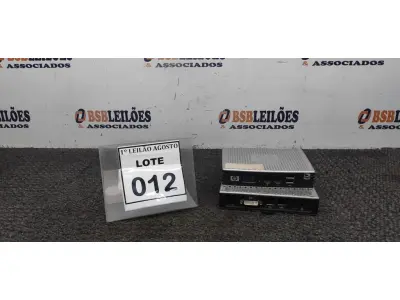 LOTE 012 - 02 MINIS PC MARCA HP. (NO ESTADO) ATENÇÃO! FAZER A VISITAÇÃO ANTES DE ARREMATAR, NÃO SABEMOS SE FUNCIONA. LEILÃO NÃO TEM GARANTIA E NEM DEVOLUÇÃO, SUJEITO A POSSÍVEIS AVARIAS VISÍVEIS/OCULTAS E/OU AUSÊNCIA DE COMPONENTES.