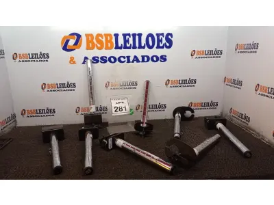 LOTE 281 - 08 SUPORTES DE MONITORES. (NO ESTADO) ATENÇÃO! FAZER A VISITAÇÃO ANTES DE ARREMATAR, NÃO SABEMOS SE FUNCIONA, LEILÃO NÃO TEM GARANTIA E NEM DEVOLUÇÃO, SUJEITO A POSSÍVEIS AVARIAS VISÍVEIS/OCULTAS E/OU AUSÊNCIA DE COMPONENTES.