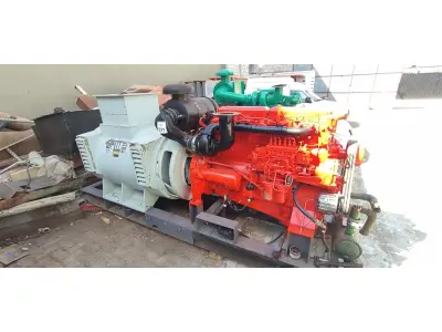 LOTE 531 - GRUPO GERADOR SCANIA 420 KVA. MODELO: DS11 ANO: 1984 MOTOR FUNCIONANDO/GERADOR NEGRINI OBS: SEM RADIADOR (NO ESTADO) ATENÇÃO! FAZER A VISITAÇÃO ANTES DE ARREMATAR, NÃO SABEMOS SE FUNCIONA, LEILÃO NÃO TEM GARANTIA E NEM DEVOLUÇÃO, SUJEITO A POSSÍVEIS AVARIAS VISÍVEIS/OCULTAS E/OU AUSÊNCIA DE COMPONENTES