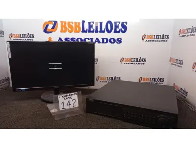LOTE 142 - 01 MONITOR MARCA AOC E 01 DVR INTELBRAS VD 16M 480 16 CANAIS. (NO ESTADO) ATENÇÃO! FAZER A VISITAÇÃO ANTES DE ARREMATAR, NÃO SABEMOS SE FUNCIONA. LEILÃO NÃO TEM GARANTIA E NEM DEVOLUÇÃO, SUJEITO A POSSÍVEIS AVARIAS VISÍVEIS/OCULTAS E/OU AUSÊNCIA DE COMPONENTES.