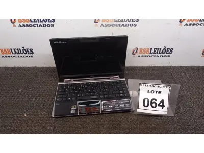 LOTE 064 - 01 NETBOOK MARCA ASUS. (NO ESTADO) ATENÇÃO! FAZER A VISITAÇÃO ANTES DE ARREMATAR, NÃO SABEMOS SE FUNCIONA. LEILÃO NÃO TEM GARANTIA E NEM DEVOLUÇÃO, SUJEITO A POSSÍVEIS AVARIAS VISÍVEIS/OCULTAS E/OU AUSÊNCIA DE COMPONENTES.