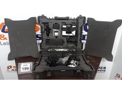 LOTE 199 - 01 KIT COLLECT BIO AEX-14224 MARCA AKIYAMA COM CASE. (NO ESTADO) ATENÇÃO! FAZER A VISITAÇÃO ANTES DE ARREMATAR, NÃO SABEMOS SE FUNCIONA, LEILÃO NÃO TEM GARANTIA E NEM DEVOLUÇÃO, SUJEITO A POSSÍVEIS AVARIAS VISÍVEIS/OCULTAS E/OU AUSÊNCIA DE COMPONENTES.