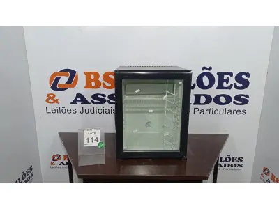 LOTE 114 - 01 ADEGA 40L 220V. (NO ESTADO) ATENÇÃO! FAZER A VISITAÇÃO ANTES DE ARREMATAR, NÃO SABEMOS SE FUNCIONA. LEILÃO NÃO TEM GARANTIA E NEM DEVOLUÇÃO, SUJEITO A POSSÍVEIS AVARIAS VISÍVEIS/OCULTAS E/OU AUSÊNCIA DE COMPONENTES.