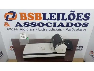 LOTE 120 - 01 SCANNER MODELO FI-7280 MARCA FUJITSU. (NO ESTADO) ATENÇÃO! FAZER A VISITAÇÃO ANTES DE ARREMATAR, NÃO SABEMOS SE FUNCIONA. LEILÃO NÃO TEM GARANTIA E NEM DEVOLUÇÃO, SUJEITO A POSSÍVEIS AVARIAS VISÍVEIS/OCULTAS E/OU AUSÊNCIA DE COMPONENTES.