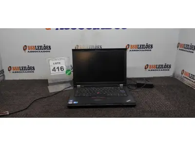LOTE 416 - 01 NOTEBOOK MARCA LENOVO. (NO ESTADO) ATENÇÃO! FAZER A VISITAÇÃO ANTES DE ARREMATAR, NÃO SABEMOS SE FUNCIONA. LEILÃO NÃO TEM GARANTIA E NEM DEVOLUÇÃO, SUJEITO A POSSÍVEIS AVARIAS VISÍVEIS/OCULTAS E/OU AUSÊNCIA DE COMPONENTES.