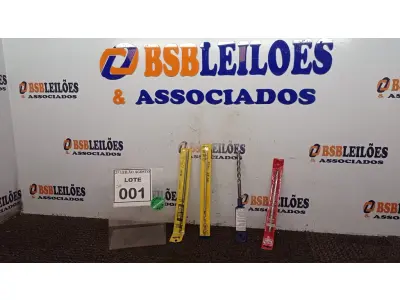 LOTE 001 - 04 BROCAS PARA FIBROCIMENTO. (NO ESTADO) ATENÇÃO! FAZER A VISITAÇÃO ANTES DE ARREMATAR, NÃO SABEMOS SE FUNCIONA, LEILÃO NÃO TEM GARANTIA E NEM DEVOLUÇÃO, SUJEITO A POSSÍVEIS AVARIAS VISÍVEIS/OCULTAS E/OU AUSÊNCIA DE COMPONENTES.