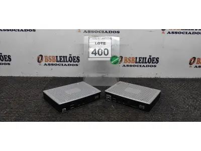 LOTE 400 - 02 MINIS PC MARCA HP. (NO ESTADO) ATENÇÃO! FAZER A VISITAÇÃO ANTES DE ARREMATAR, NÃO SABEMOS SE FUNCIONA. LEILÃO NÃO TEM GARANTIA E NEM DEVOLUÇÃO, SUJEITO A POSSÍVEIS AVARIAS VISÍVEIS/OCULTAS E/OU AUSÊNCIA DE COMPONENTES.