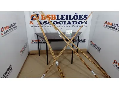 LOTE 073 - 20 VARAS DE BAMBU. (NO ESTADO) ATENÇÃO! FAZER A VISITAÇÃO ANTES DE ARREMATAR, NÃO SABEMOS SE FUNCIONA, LEILÃO NÃO TEM GARANTIA E NEM DEVOLUÇÃO, SUJEITO A POSSÍVEIS AVARIAS VISÍVEIS/OCULTAS E/OU AUSÊNCIA DE COMPONENTES.