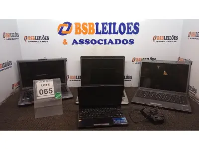 LOTE 065 - 03 NOTEBOOKS MARCA TOSHIBA E 01 NETBOOK MARCA ASUS. (NO ESTADO) ATENÇÃO! FAZER A VISITAÇÃO ANTES DE ARREMATAR, NÃO SABEMOS SE FUNCIONA, LEILÃO NÃO TEM GARANTIA E NEM DEVOLUÇÃO, SUJEITO A POSSÍVEIS AVARIAS VISÍVEIS/OCULTAS E/OU AUSÊNCIA DE COMPONENTES.