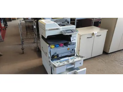 LOTE 417 - 01 IMPRESSORA MULTIFUNCIONAL MARCA KYOCERA. (NO ESTADO) ATENÇÃO! FAZER A VISITAÇÃO ANTES DE ARREMATAR, NÃO SABEMOS SE FUNCIONA, LEILÃO NÃO TEM GARANTIA E NEM DEVOLUÇÃO, SUJEITO A POSSÍVEIS AVARIAS VISÍVEIS/OCULTAS E/OU AUSÊNCIA DE COMPONENTES.