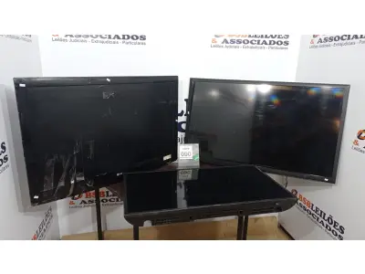 LOTE 090 - 01 TV LCD 40’’ MARCA  SAMSUNG, 01 TV LCD 46’’ MARCA SONY E 01 TV LCD 42’’ MARCA LG. (NO ESTADO) ATENÇÃO! FAZER A VISITAÇÃO ANTES DE ARREMATAR, NÃO SABEMOS SE FUNCIONA, LEILÃO NÃO TEM GARANTIA E NEM DEVOLUÇÃO, SUJEITO A POSSÍVEIS AVARIAS VISÍVEIS/OCULTAS E/OU AUSÊNCIA DE COMPONENTES.