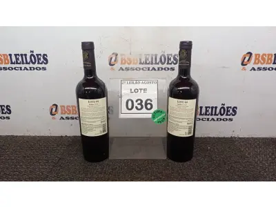 LOTE 036 - 02 GARRAFAS DE VINHO MALBEC SAFRA 2020 ARGENTINO 750ML MARCA LOTE 44. (NO ESTADO) ATENÇÃO! FAZER A VISITAÇÃO ANTES DE ARREMATAR, NÃO SABEMOS SE FUNCIONA, LEILÃO NÃO TEM GARANTIA E NEM DEVOLUÇÃO, SUJEITO A POSSÍVEIS AVARIAS VISÍVEIS/OCULTAS E/OU AUSÊNCIA DE COMPONENTES.