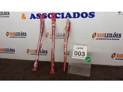 LOTE 003 - 01 LOTE COM VÁRIAS BROCAS DE PAREDE COM TAMANHOS DIVERSOS. (NO ESTADO) ATENÇÃO! FAZER A VISITAÇÃO ANTES DE ARREMATAR, NÃO SABEMOS SE FUNCIONA, LEILÃO NÃO TEM GARANTIA E NEM DEVOLUÇÃO, SUJEITO A POSSÍVEIS AVARIAS VISÍVEIS/OCULTAS E/OU AUSÊNCIA DE COMPONENTES.