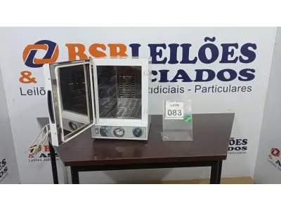 LOTE 083 - 01 ESTUFA PARA ESTERILIZAÇÃO E SECAGEM. (NO ESTADO) ATENÇÃO! FAZER A VISITAÇÃO ANTES DE ARREMATAR, NÃO SABEMOS SE FUNCIONA, LEILÃO NÃO TEM GARANTIA E NEM DEVOLUÇÃO, SUJEITO A POSSÍVEIS AVARIAS VISÍVEIS/OCULTAS E/OU AUSÊNCIA DE COMPONENTES.