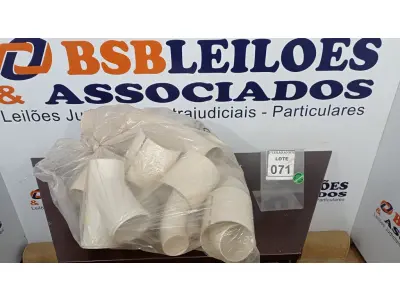 LOTE 071 - 01 LOTE COM VÁRIAS CONEXÕES PARA ESGOTO. (NO ESTADO) ATENÇÃO! FAZER A VISITAÇÃO ANTES DE ARREMATAR, NÃO SABEMOS SE FUNCIONA, LEILÃO NÃO TEM GARANTIA E NEM DEVOLUÇÃO, SUJEITO A POSSÍVEIS AVARIAS VISÍVEIS/OCULTAS E/OU AUSÊNCIA DE COMPONENTES.