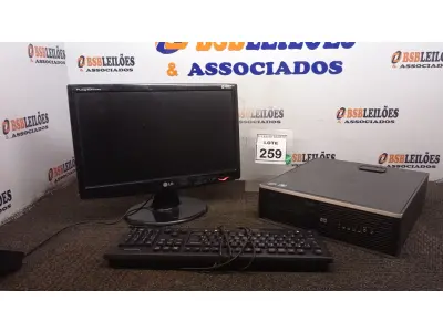 LOTE 259 - 01 COMPUTADOR. (NO ESTADO) ATENÇÃO! FAZER A VISITAÇÃO ANTES DE ARREMATAR, NÃO SABEMOS SE FUNCIONA, LEILÃO NÃO TEM GARANTIA E NEM DEVOLUÇÃO, SUJEITO A POSSÍVEIS AVARIAS VISÍVEIS/OCULTAS E/OU AUSÊNCIA DE COMPONENTES.