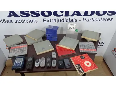 LOTE 074 - 01 LOTE COM DIVERSAS FITAS DE ROLO. (NO ESTADO) ATENÇÃO! FAZER A VISITAÇÃO ANTES DE ARREMATAR, NÃO SABEMOS SE FUNCIONA, LEILÃO NÃO TEM GARANTIA E NEM DEVOLUÇÃO, SUJEITO A POSSÍVEIS AVARIAS VISÍVEIS/OCULTAS E/OU AUSÊNCIA DE COMPONENTES.