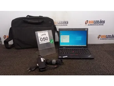 LOTE 050 - 01 NOTEBOOK COM FONTE E BOLSA MARCA LENOVO. (NO ESTADO) ATENÇÃO! FAZER A VISITAÇÃO ANTES DE ARREMATAR, NÃO SABEMOS SE FUNCIONA, LEILÃO NÃO TEM GARANTIA E NEM DEVOLUÇÃO, SUJEITO A POSSÍVEIS AVARIAS VISÍVEIS/OCULTAS E/OU AUSÊNCIA DE COMPONENTES.
